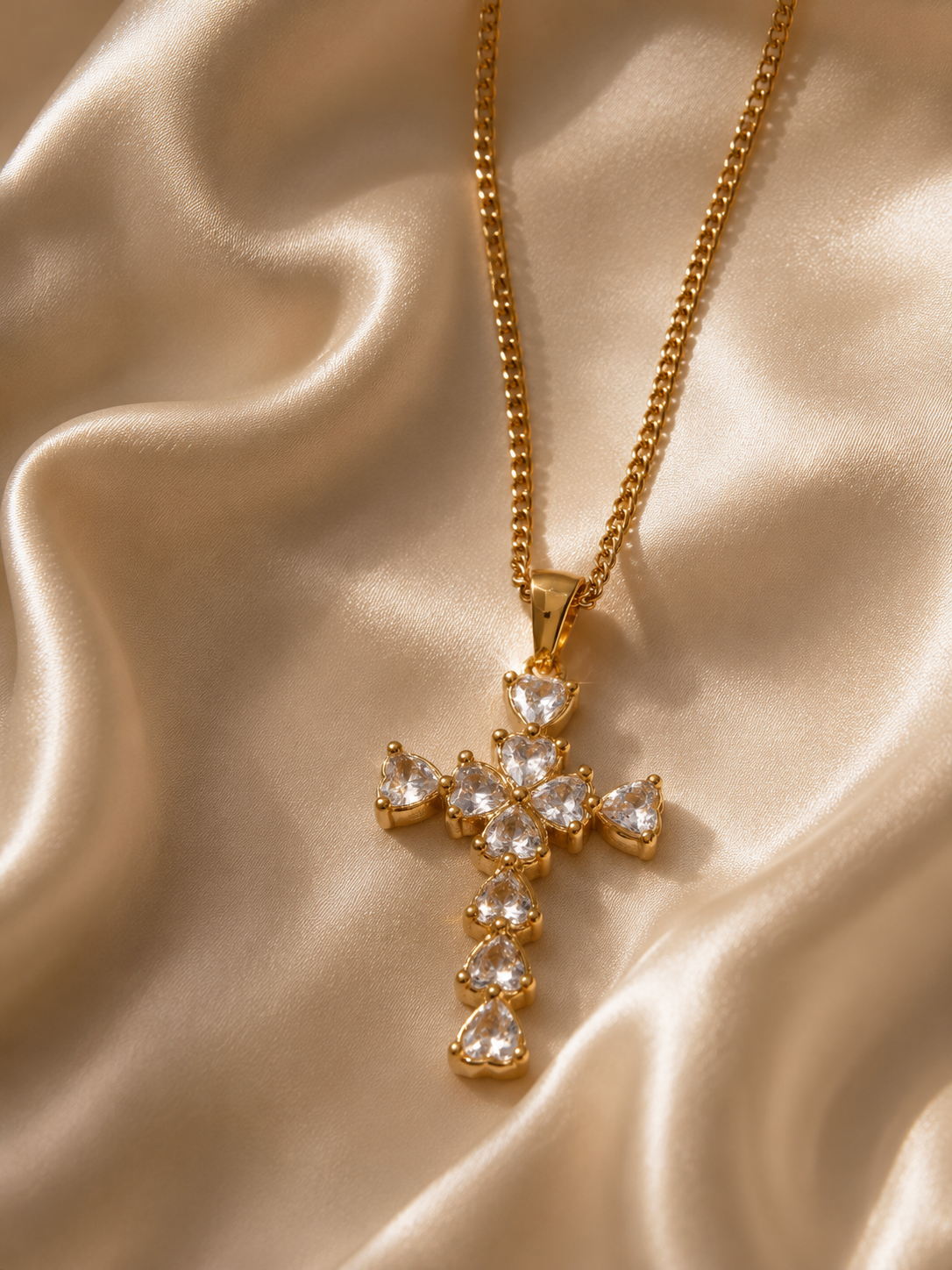Cross My Heart Necklace