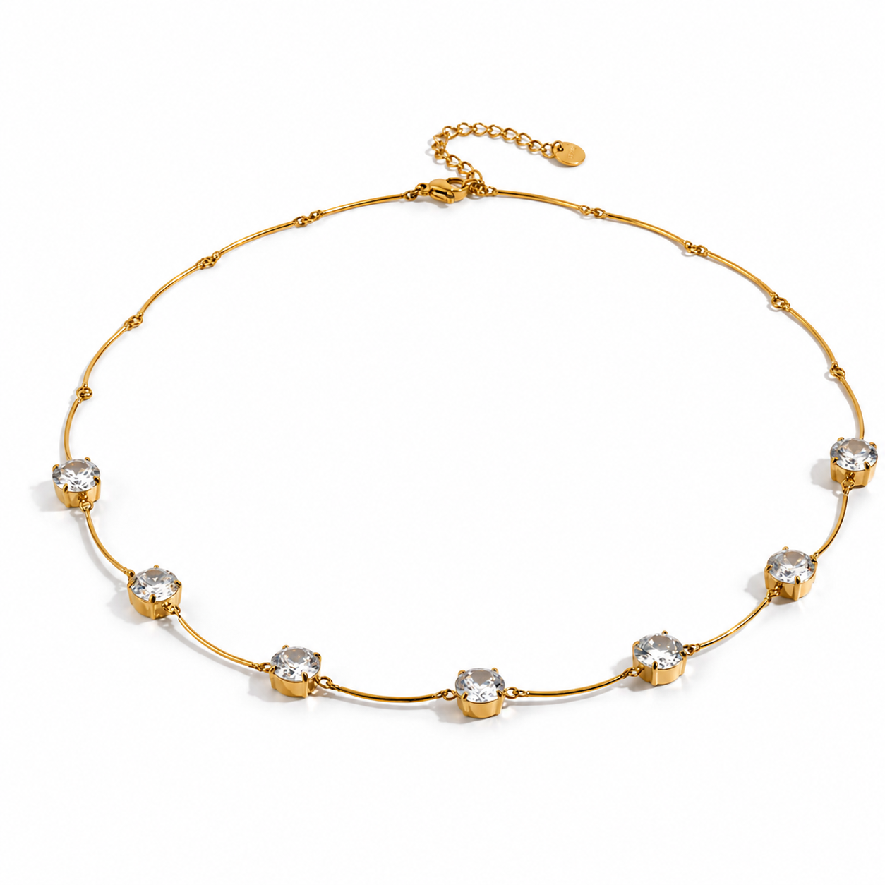 Celeste Halo Necklace