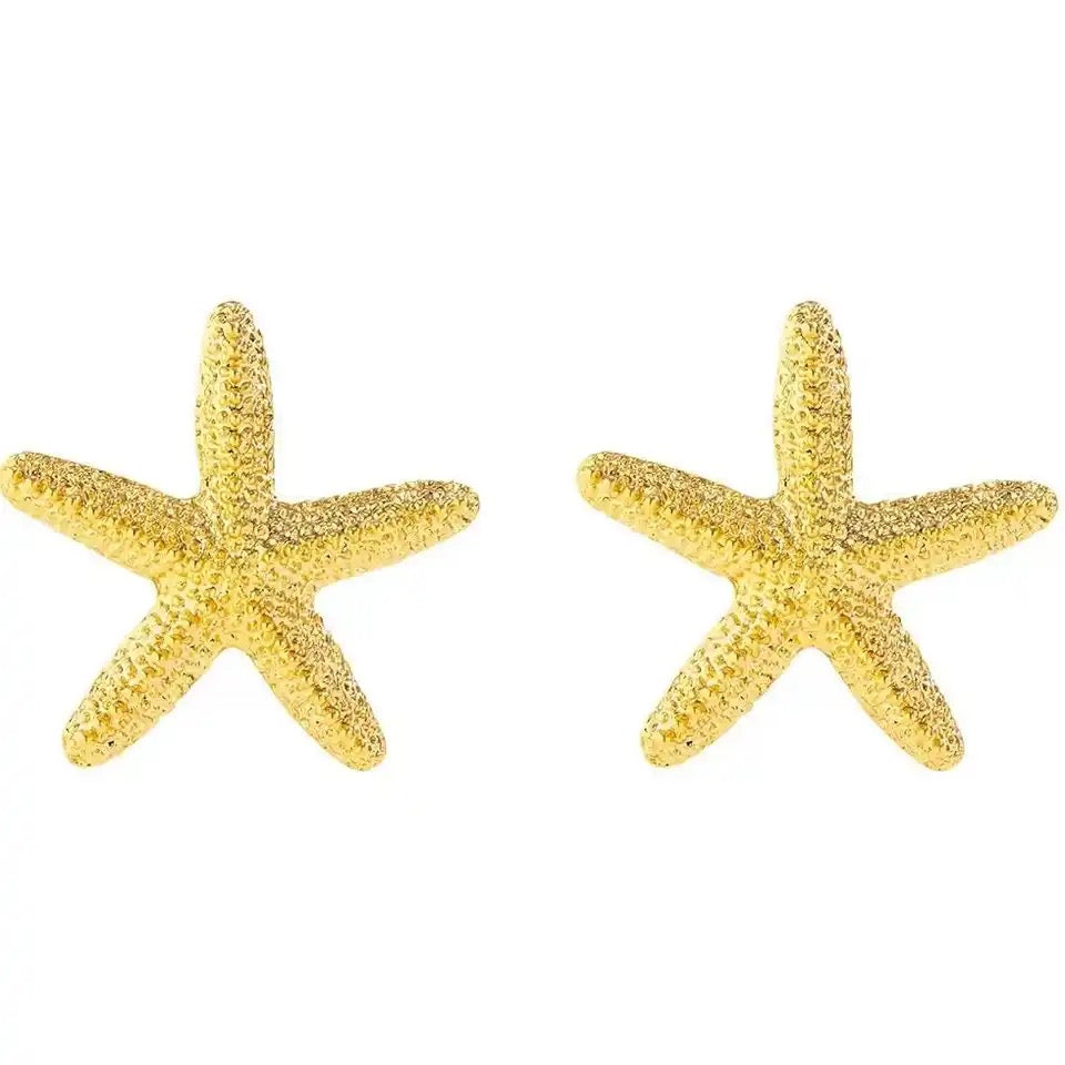 Star Fish Fashion Earrings
