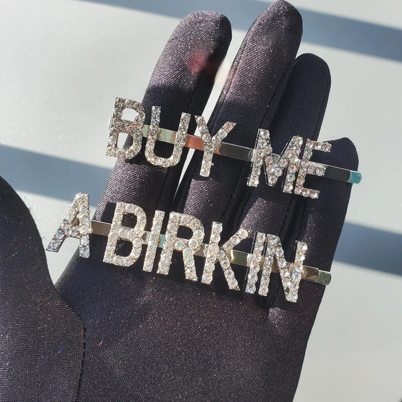 Buy me a Birkin Hair Clip