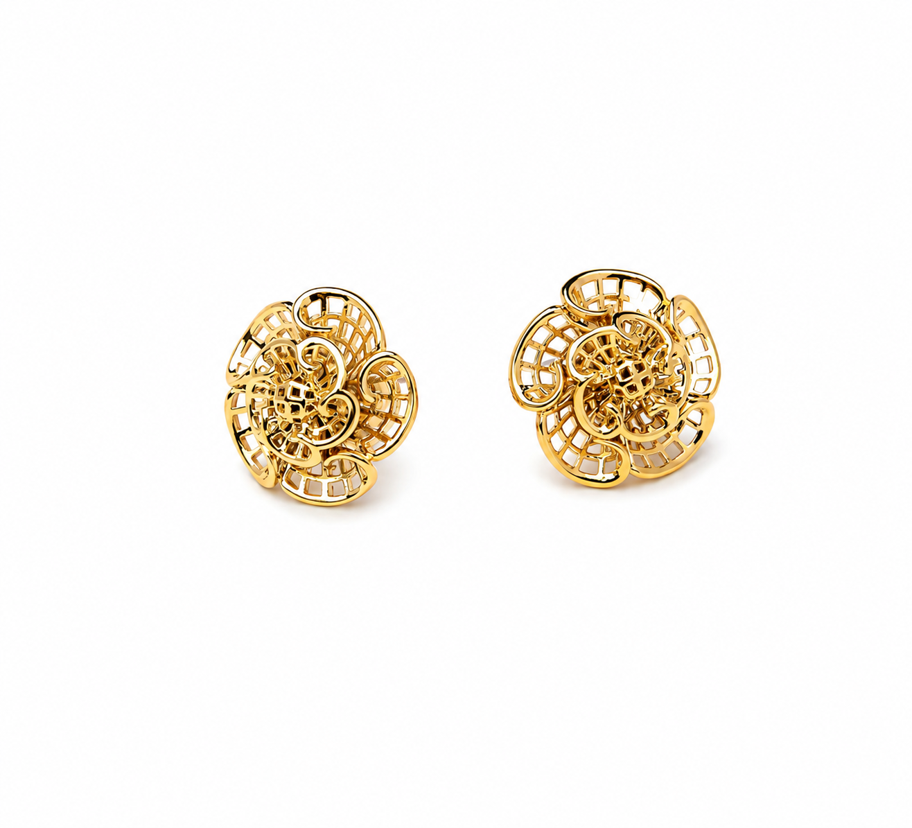 Rose Post Earrings