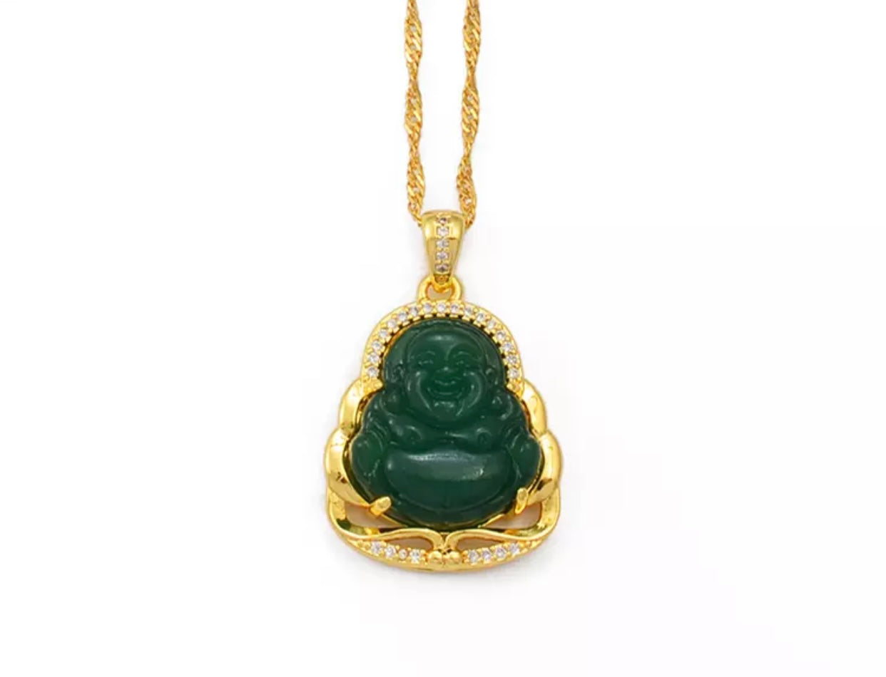 Mini Buddha Necklace  hun