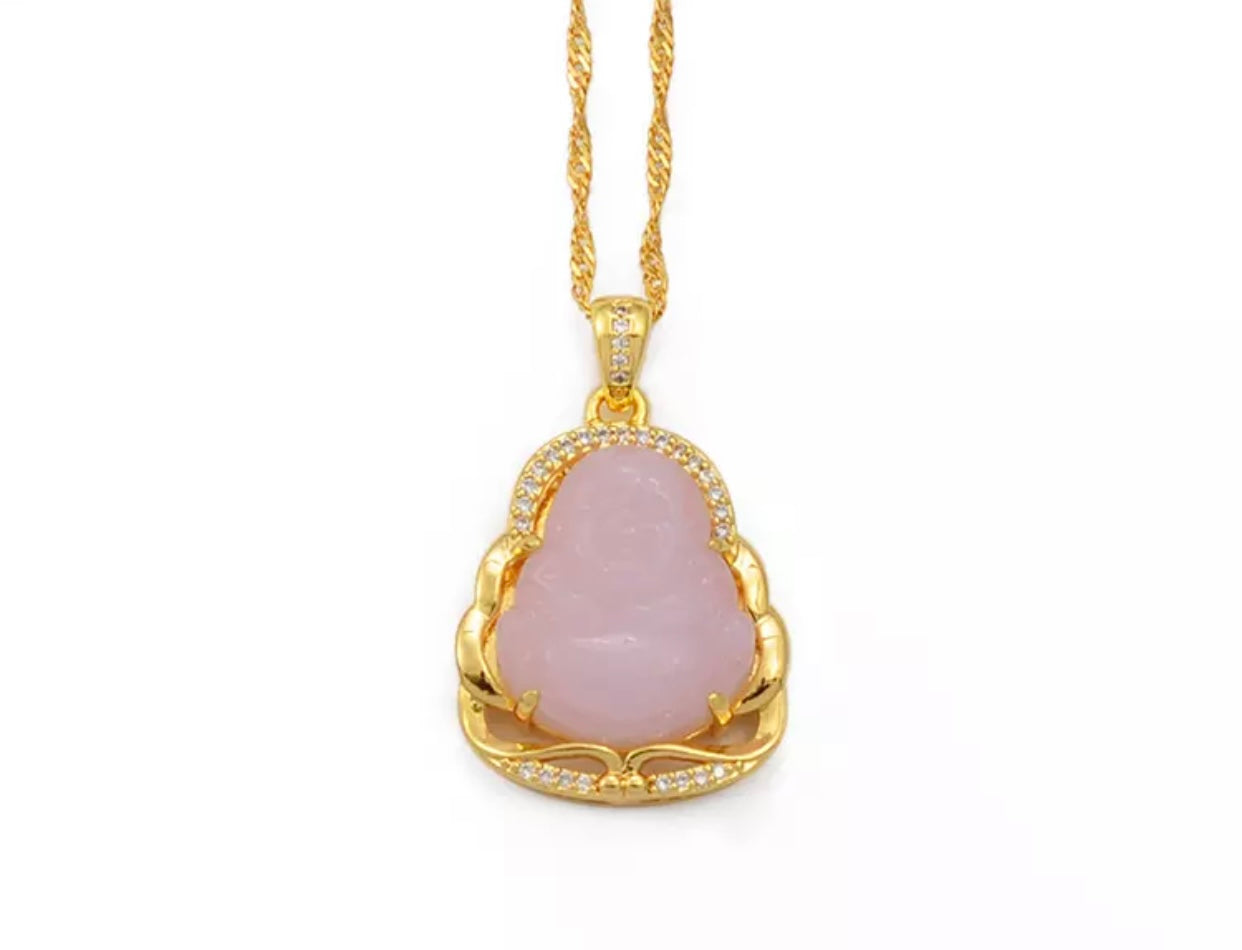 Mini Buddha Necklace  hun