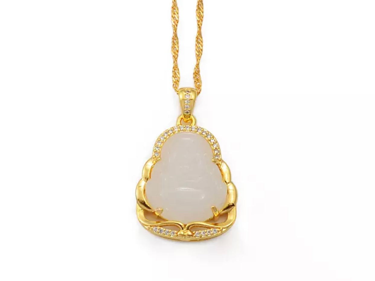 Mini Buddha Necklace  hun