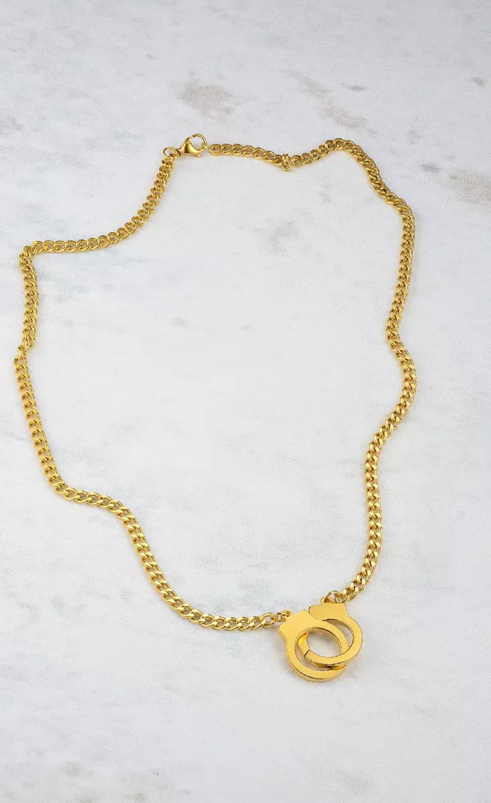 Love Cuff Necklace